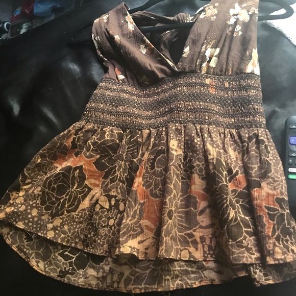 Free people Brown top - Picture 1 of 2